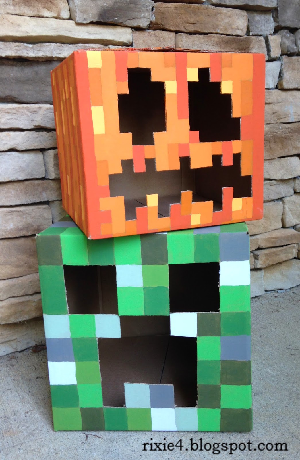 The Life and Times of Rixie the 4th Minecraft Pumpkin