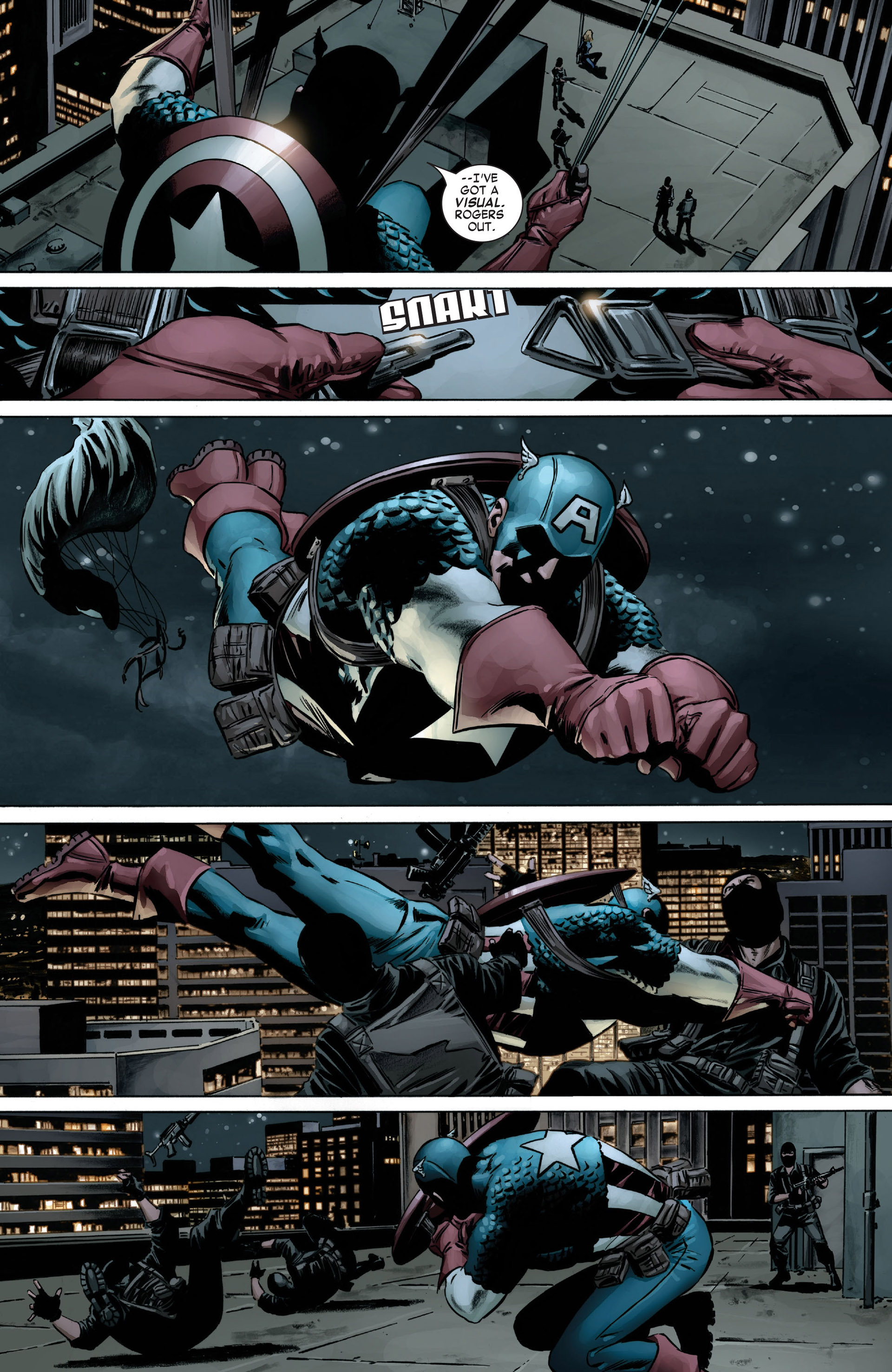 Read online Captain America (2005) comic -  Issue #6 - 16