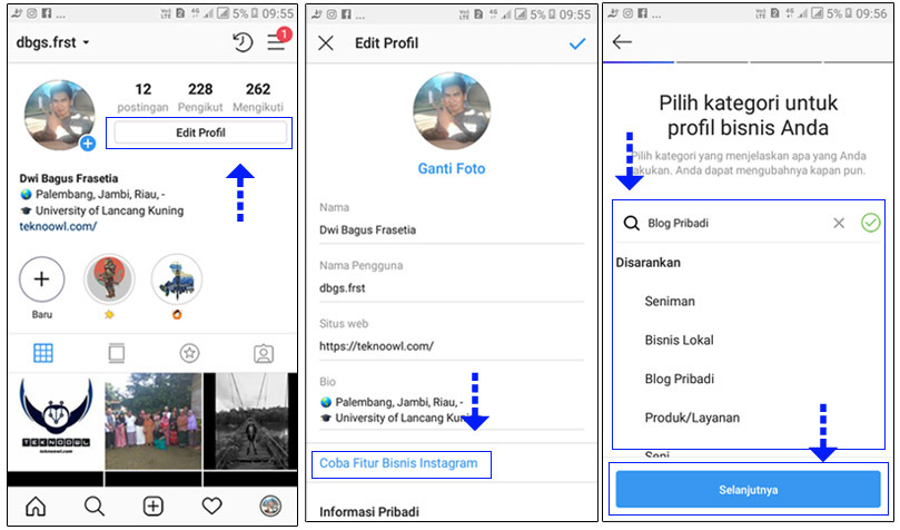 Mengalihkan Akun Instagram ke Akun Bisnis