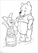 coloriage gratuit winnie l'ourson