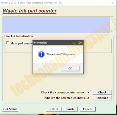 Cara Reset Printer Epson L130 L220 L310 L360 L365