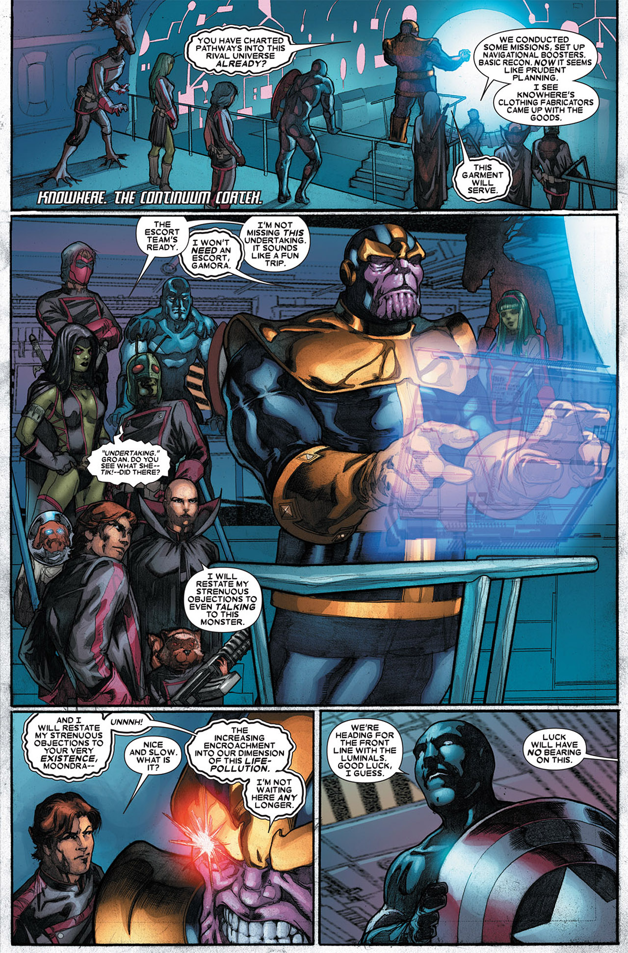 Read online The Thanos Imperative comic -  Issue #1 - 21