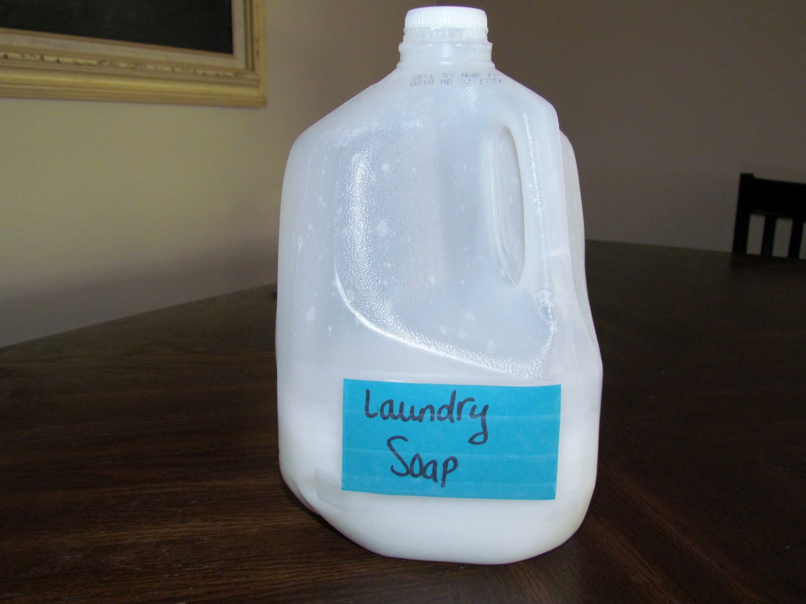 The Geerdes Family Homemade Liquid Laundry Detergent