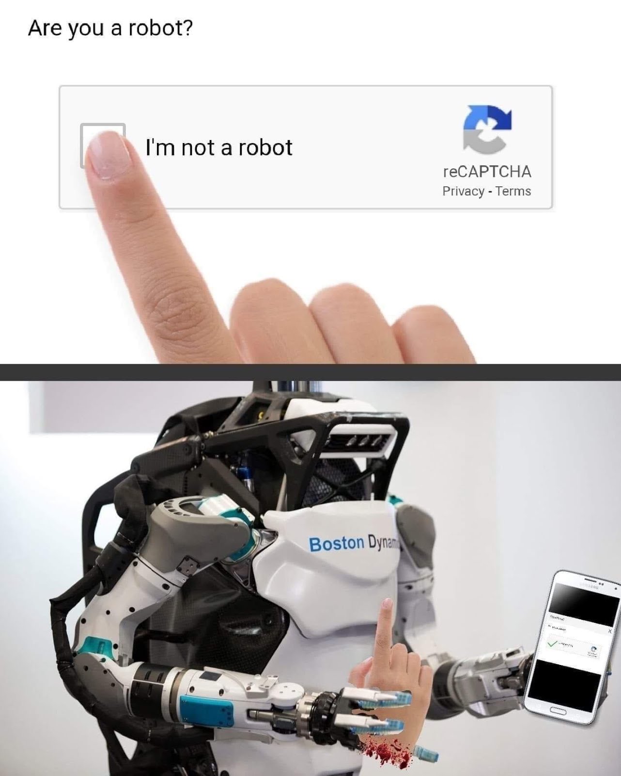 Мемы анекдоты тосты юмор: Немного черного юмора. #captcha #robot #ai #termi...