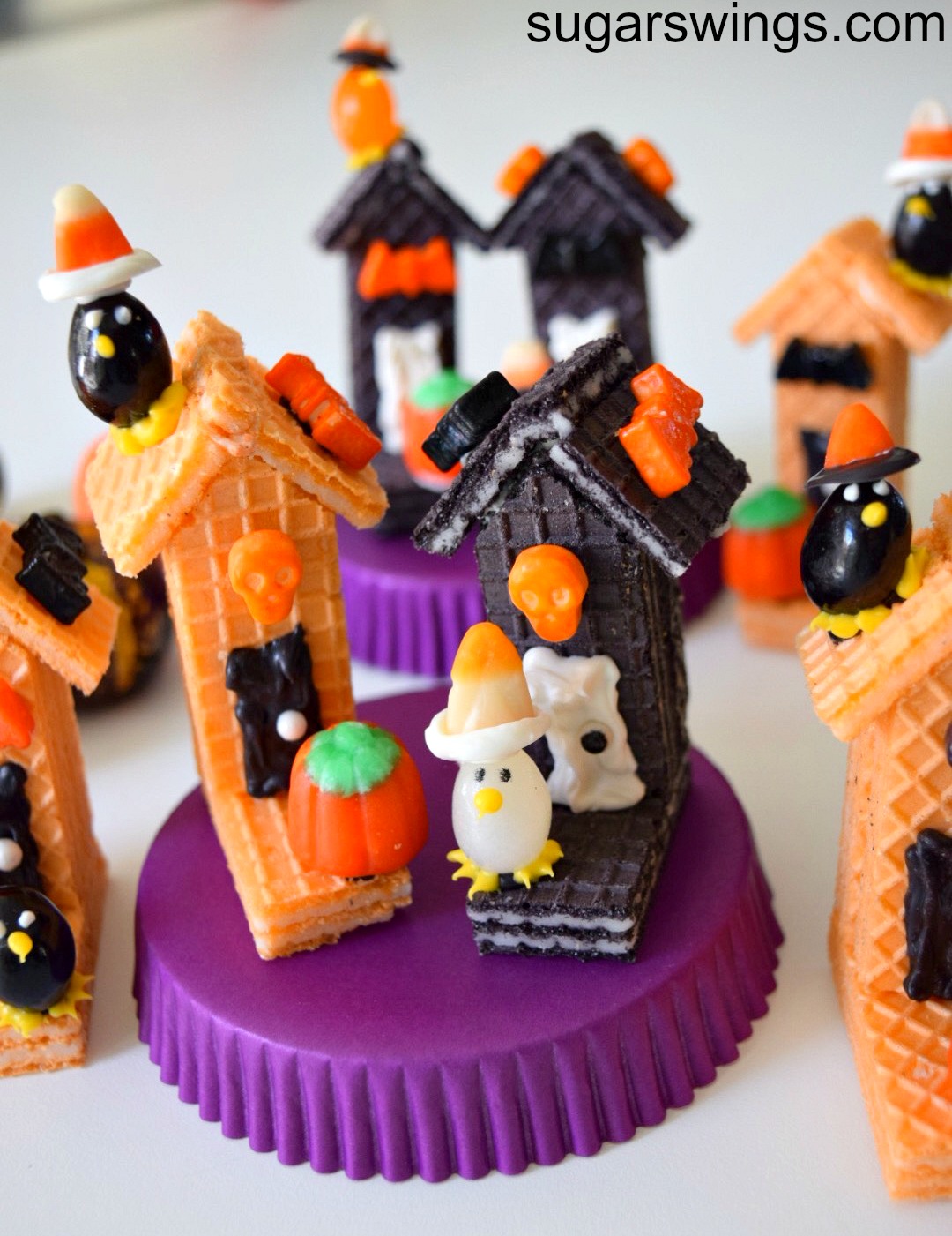 Sugar Swings! Serve Some: Coffin and Skeleton Mini Cakes