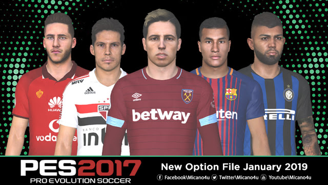 barca b pes 2019 option file barca b pes 2019 option file