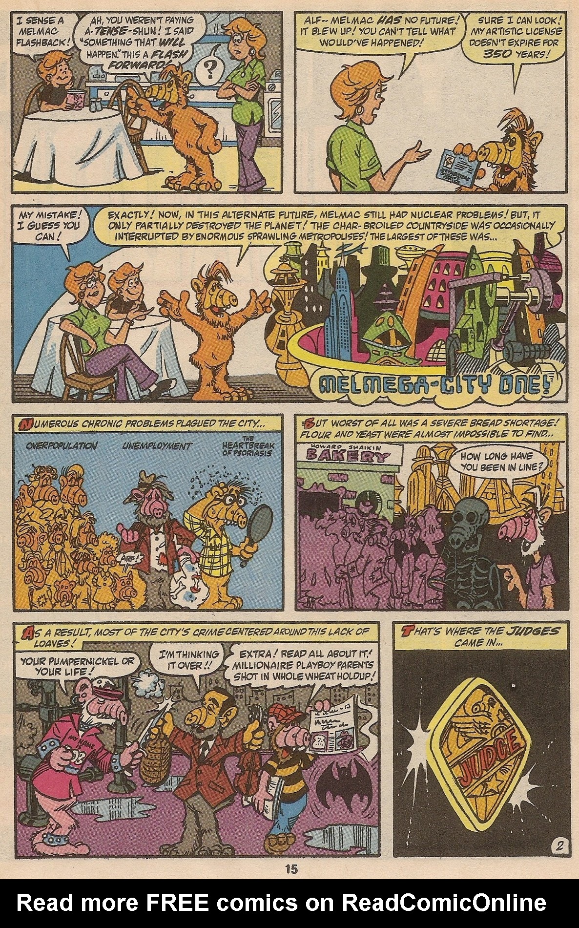 Read online ALF comic -  Issue #35 - 17