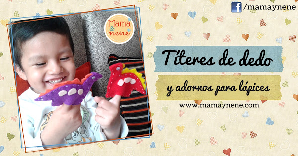TITERE-DEDO-FINGER-PUPPET-PENCIL TOPPER-MAMAYNENE
