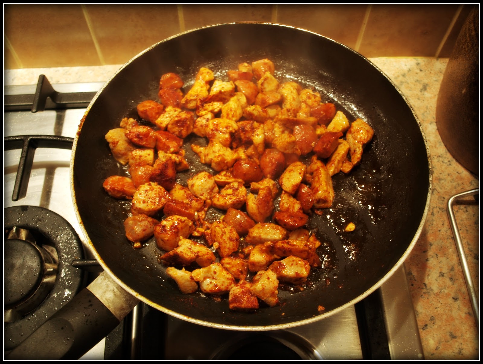 Mark's Veg Plot Spanishstyle pork