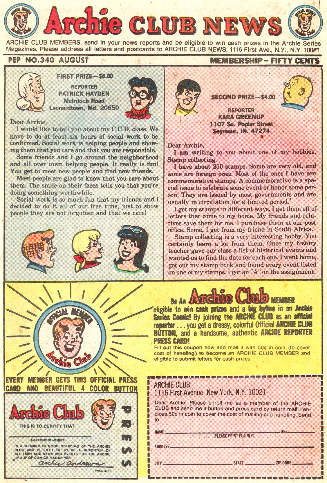 Read online Pep Comics comic -  Issue #340 - 26