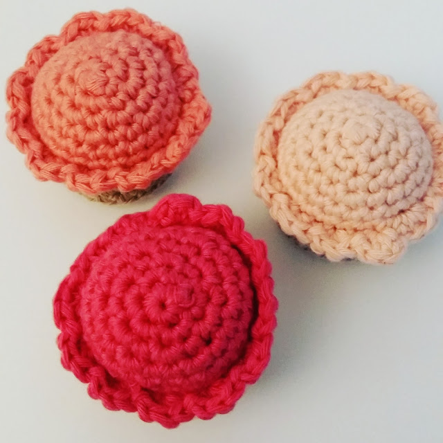 crochet cupcakes tuto dinette