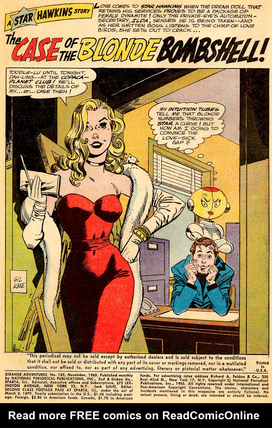 Read online Strange Adventures (1950) comic -  Issue #182 - 3