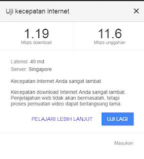 kecepatan wifi.id