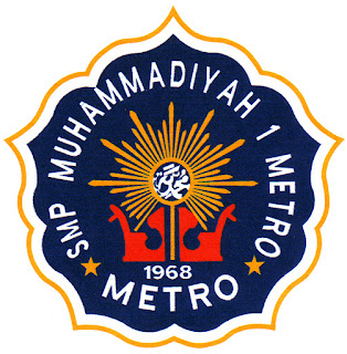 Logo SMP Muhammadiyah 1 Metro