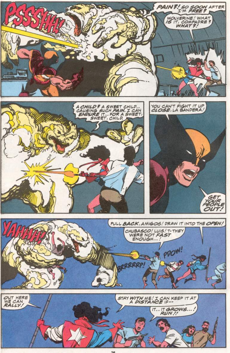 Read online Wolverine (1988) comic -  Issue #22 - 21