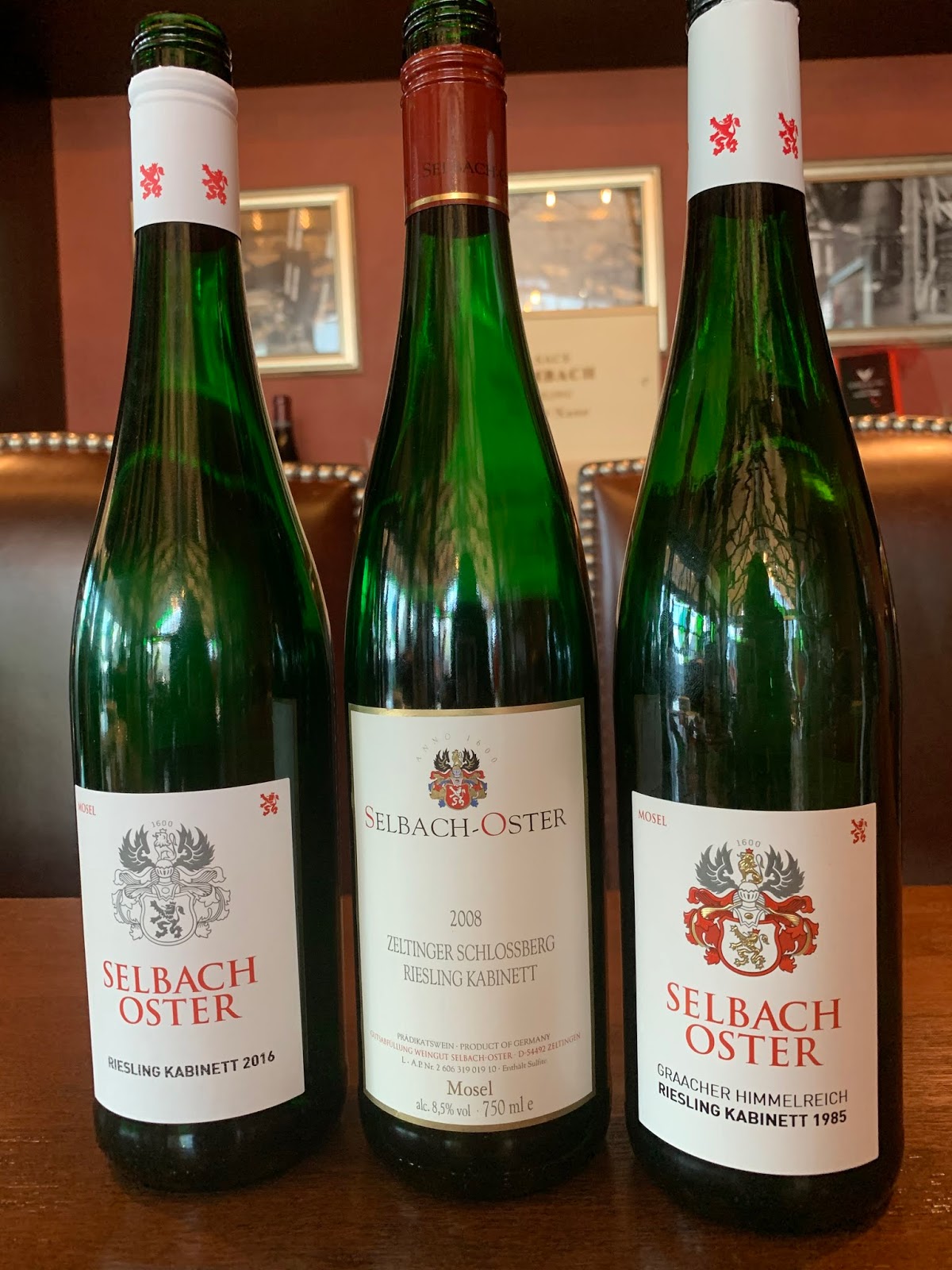 Wine Mise en abyme Tasting the Rieslings of SelbachOster with