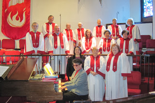 Laurel with Grace Church choir