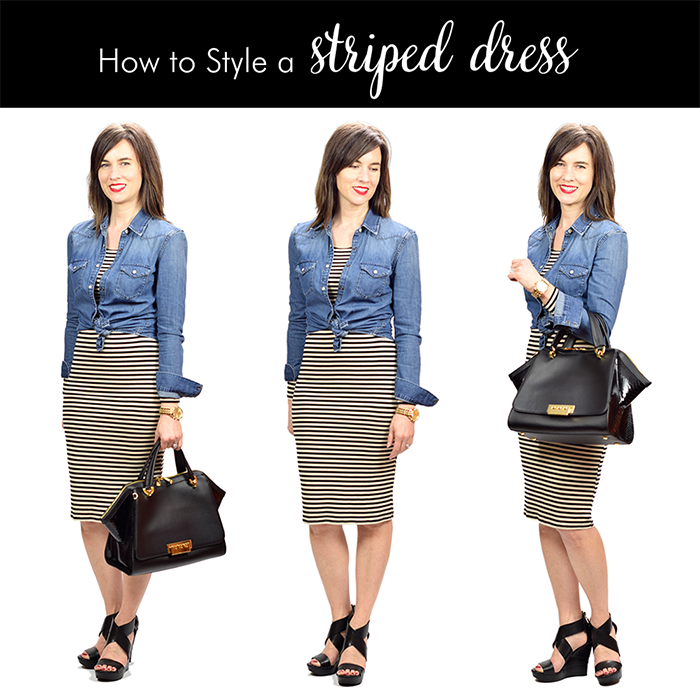 Daily Style Finds: How to Style a Striped Dress & Style Perspectives