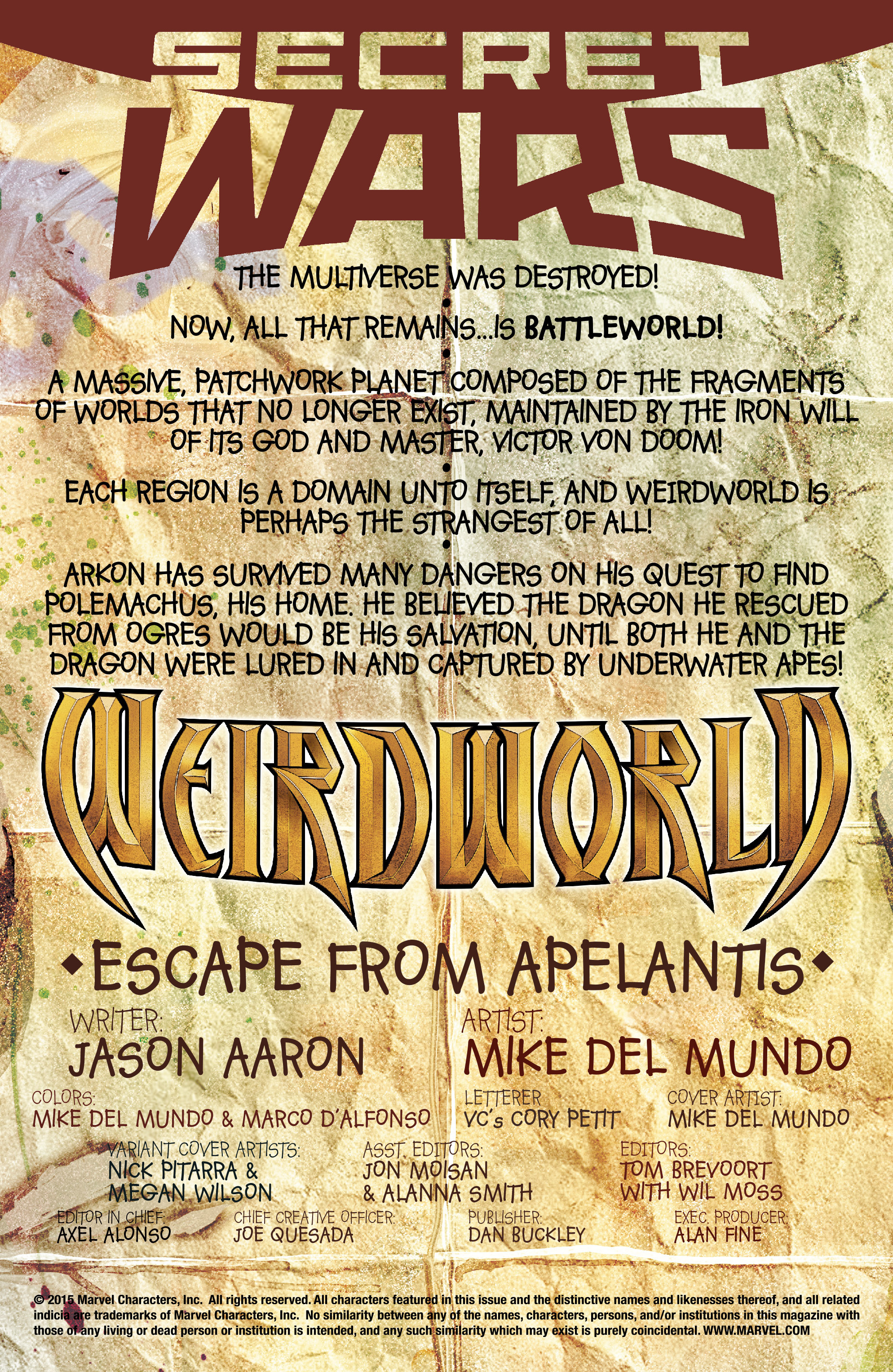 Read online Weirdworld (2015) comic -  Issue #2 - 2