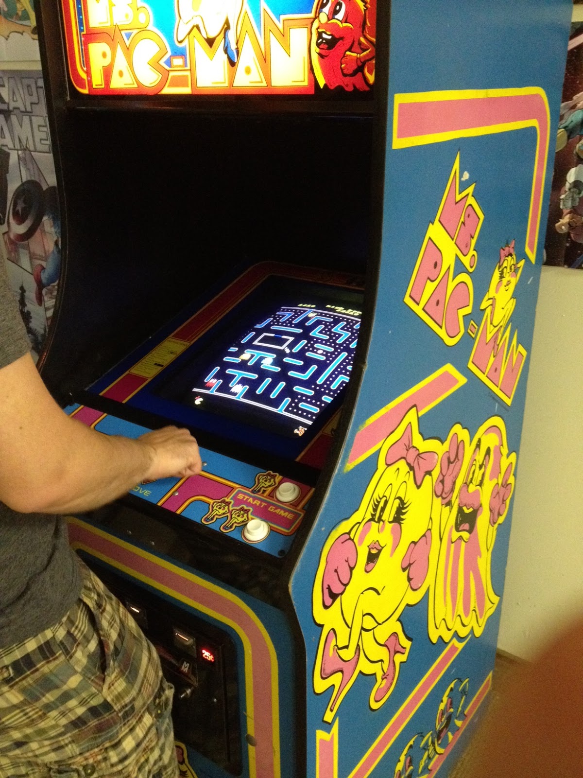 The Yeti Speaks!: Life goal achieved: I bought a Ms. Pac Man arcade ...