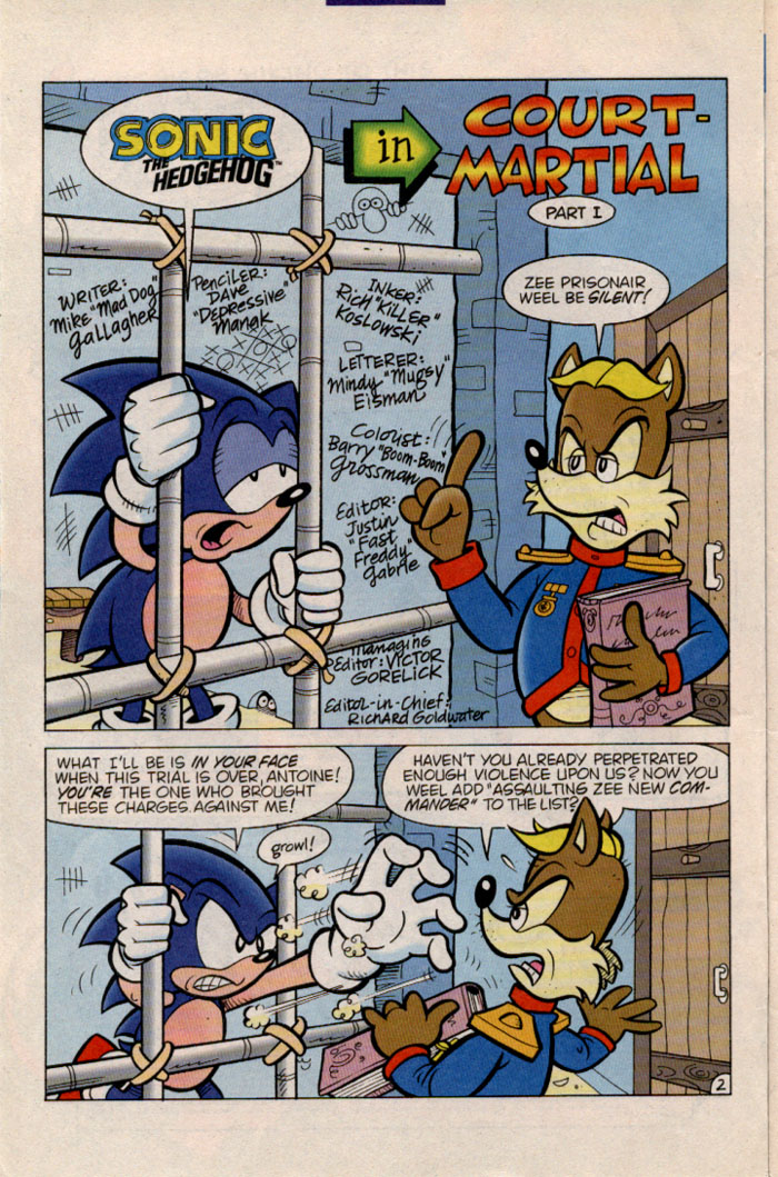 Sonic The Hedgehog (1993) issue 40 - Page 3