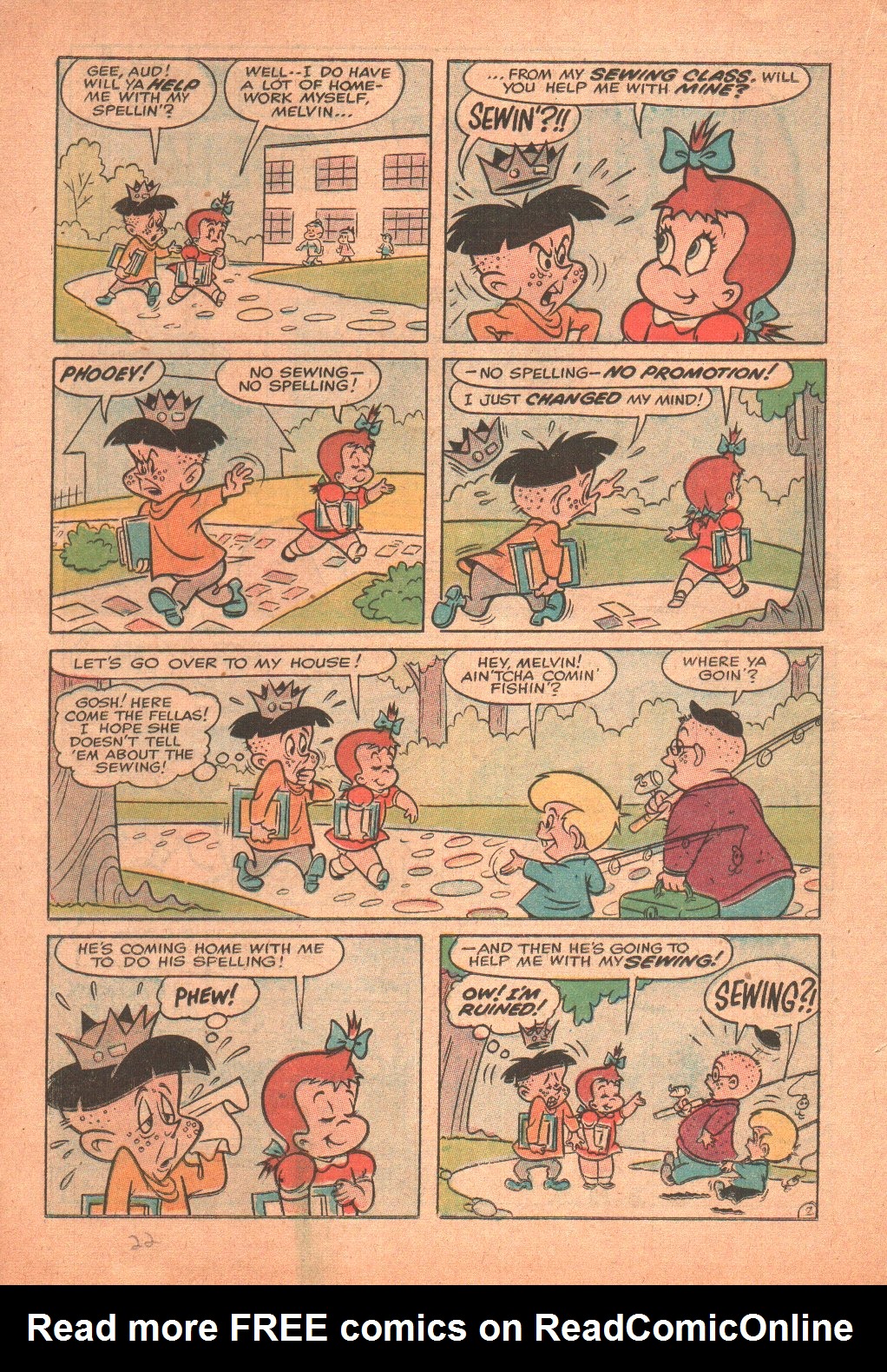 Read online Playful Little Audrey comic -  Issue #7 - 21