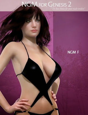 Natural gravity morphs para sa Genesis 2 Babae (s) - 3D Models Art Zone