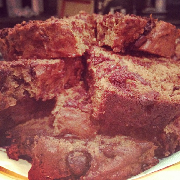 siriously delicious Kahlua Chocolate Chip Banana Bread