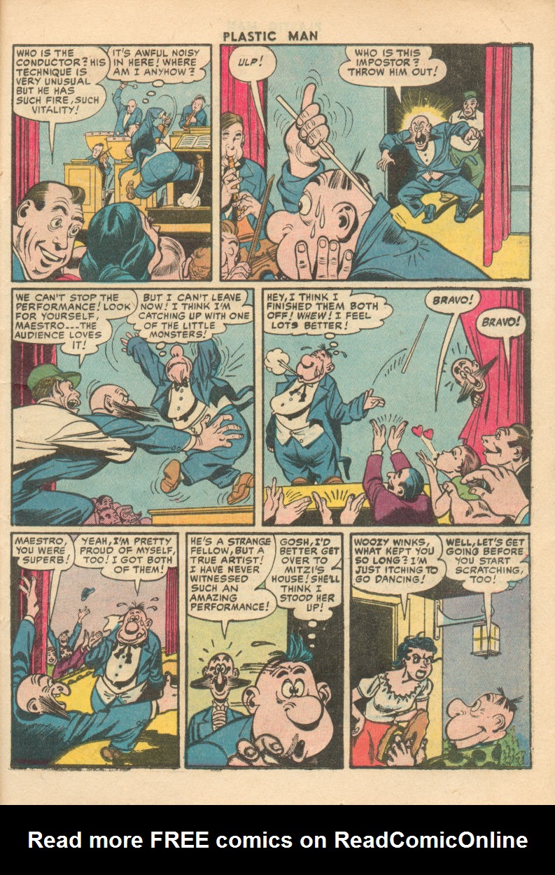 Read online Plastic Man (1943) comic -  Issue #63 - 23