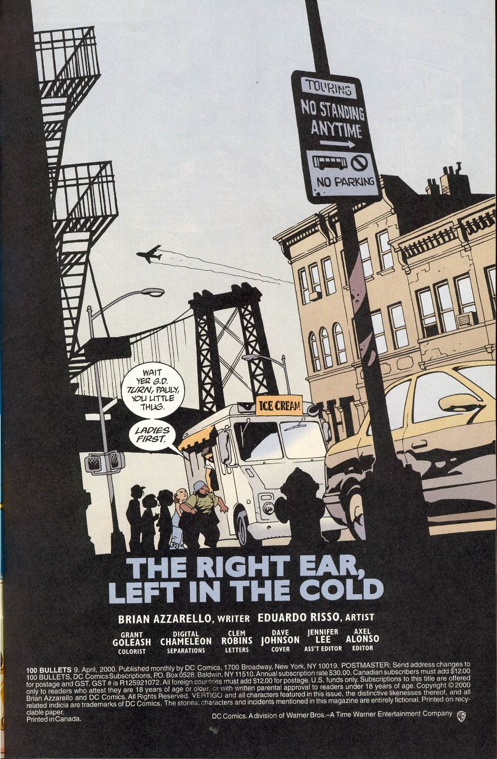 Read online 100 Bullets comic - Issue #9 - 3