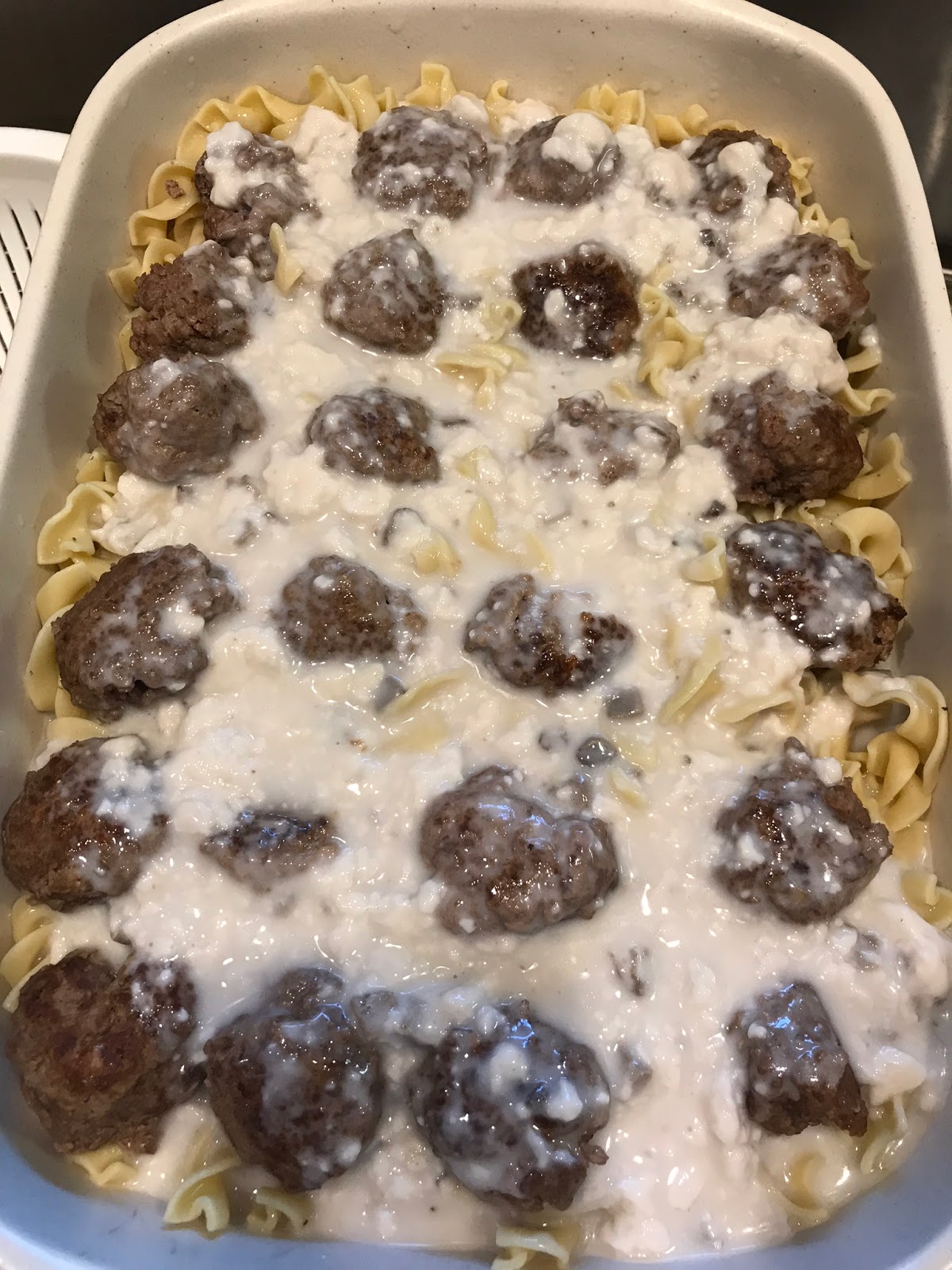 MOM’S MUSHROOM MEATBALL CASSEROLE Chasing Saturdays