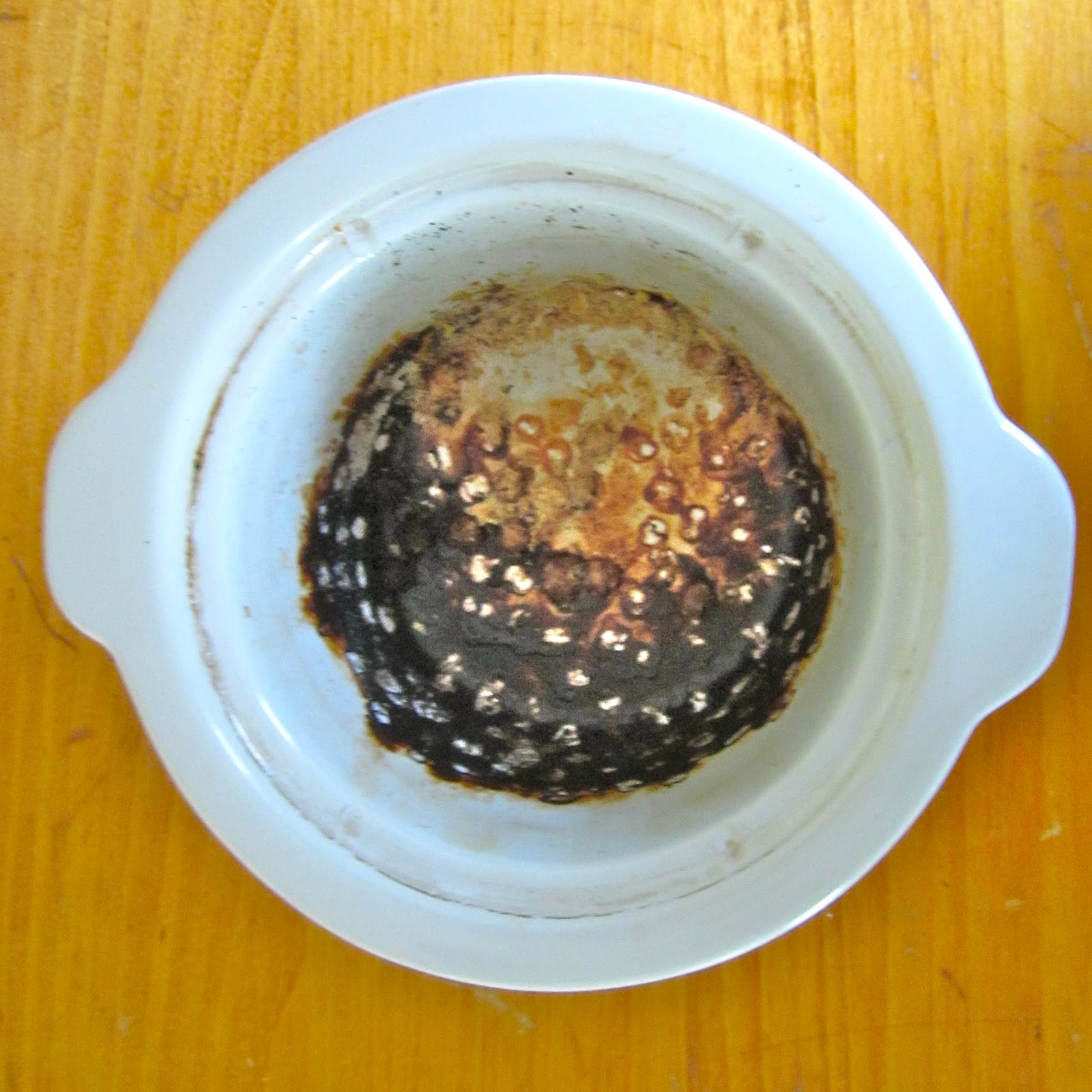 How to clean a burnt slow cooker Veggie Wonder