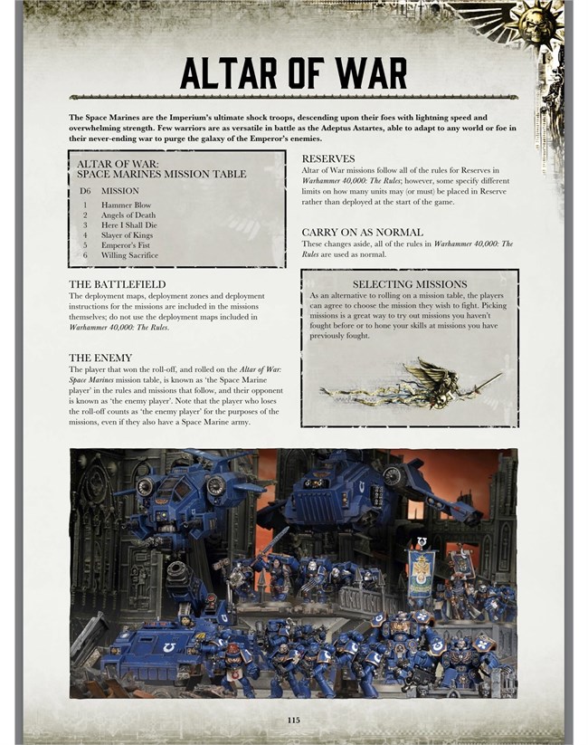 Warhammer 40,000/5th Edition Tactics/Space Marines - 1d4chan