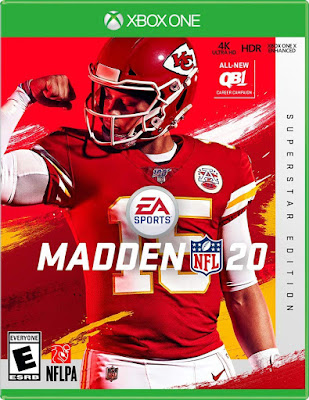 Madden Nfl 20 Game Cover Xbox One Superstar Edition