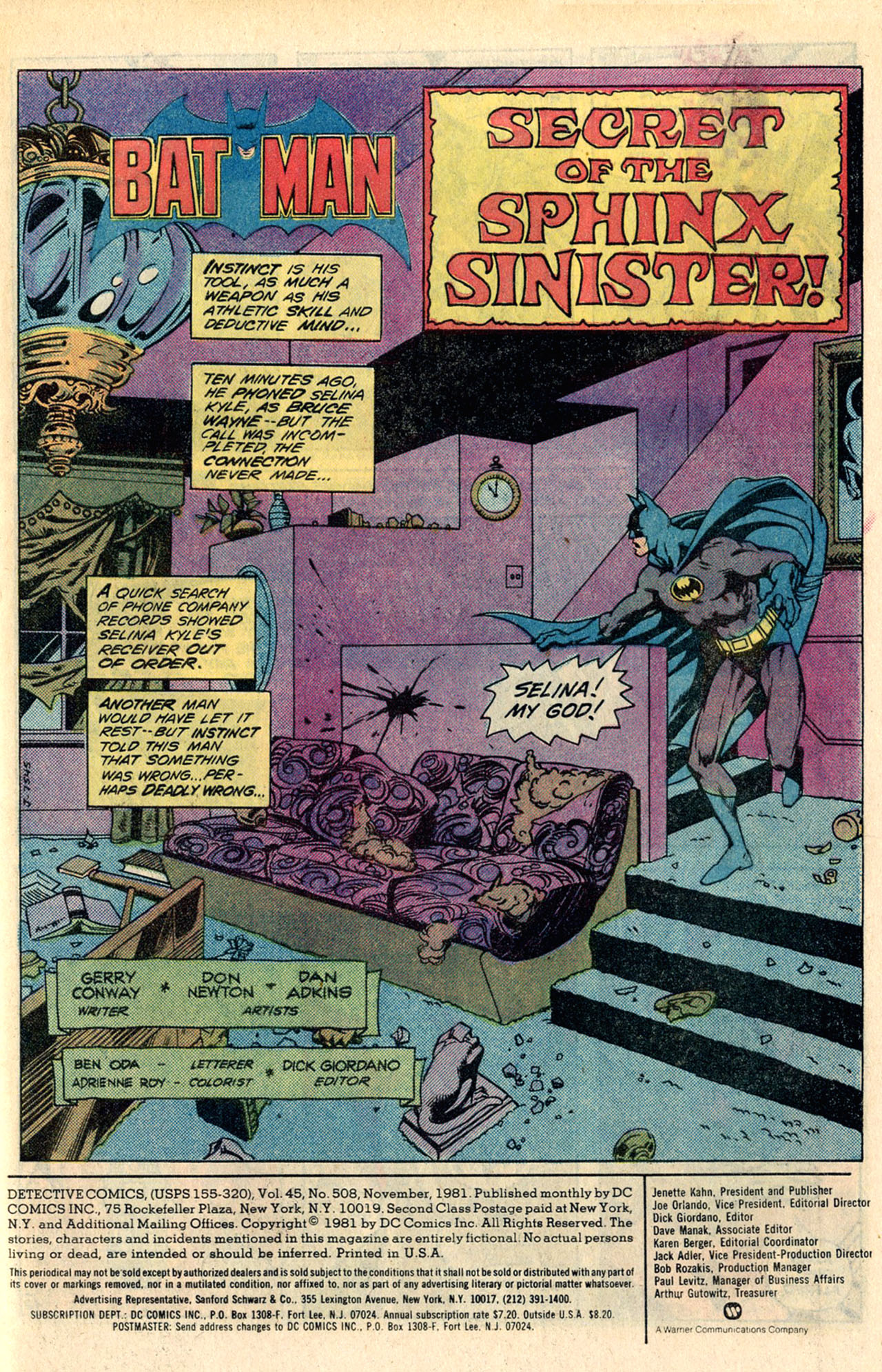 Read online Detective Comics (1937) comic -  Issue #508 - 3