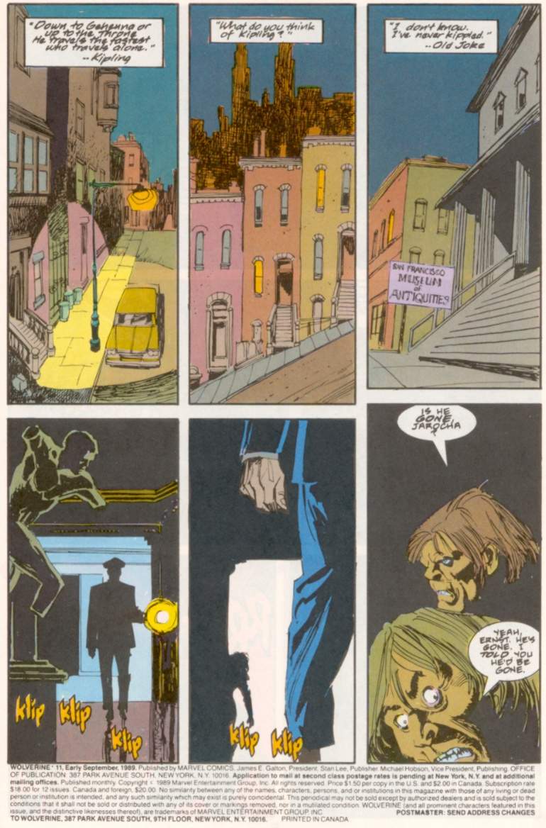 Wolverine (1988) Issue #11 #12 - English 2