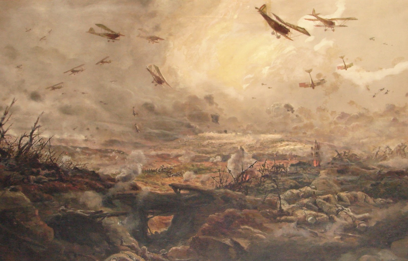 the-megalomaniac-mwhaha-ww1-italian-paintings-enhanced