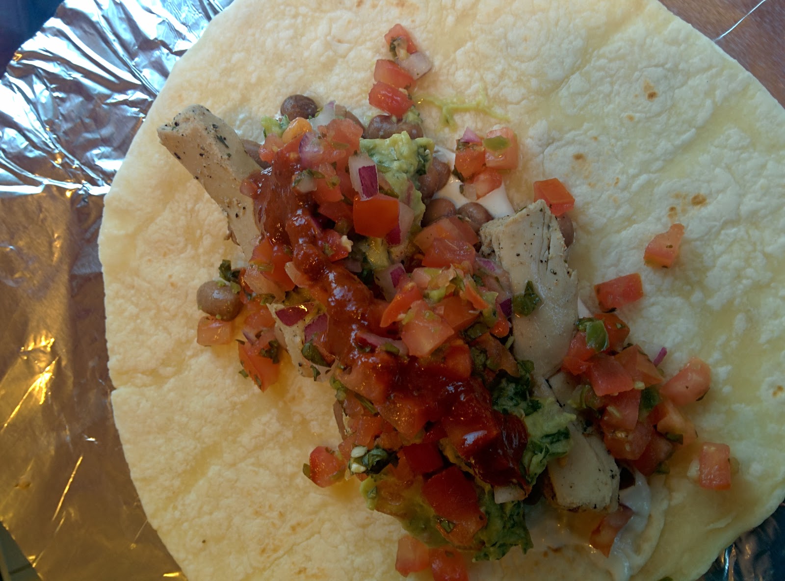 WholeFoodVegan Pinto Bean Burrito