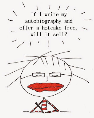 Why Autobiography sells like hotcake cartoon image