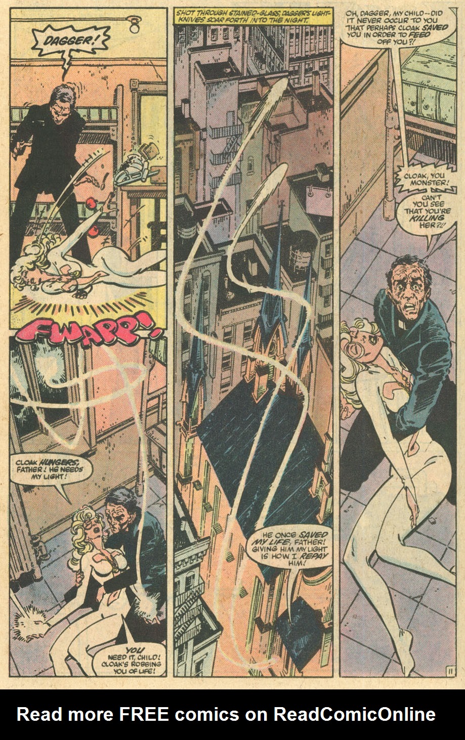 Read online Cloak and Dagger (1983) comic -  Issue #3 - 12