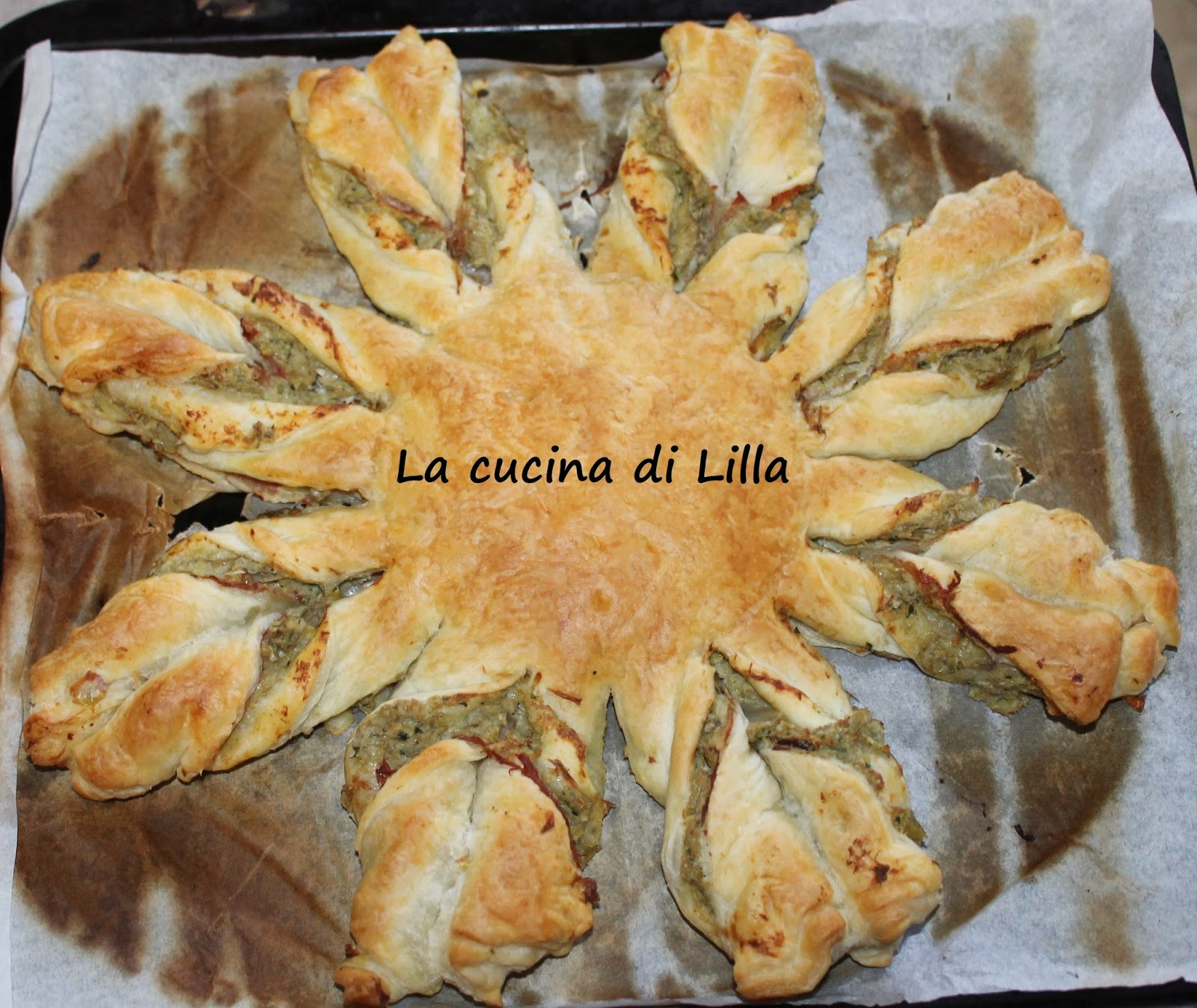 Torta Salata Stella Di Natale.Torte Salate Stella Carciofi E Spek