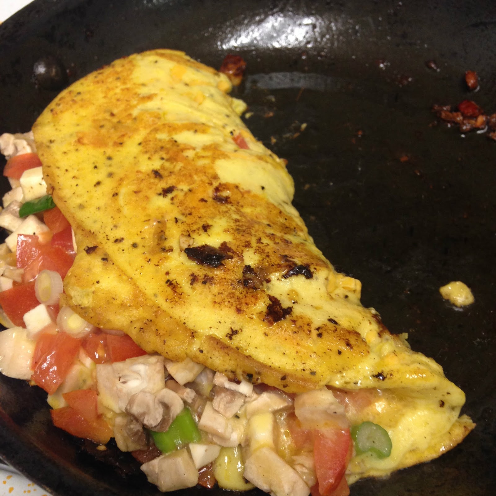 Vegans Have Superpowers Vegan Omelette with Egg Replacer