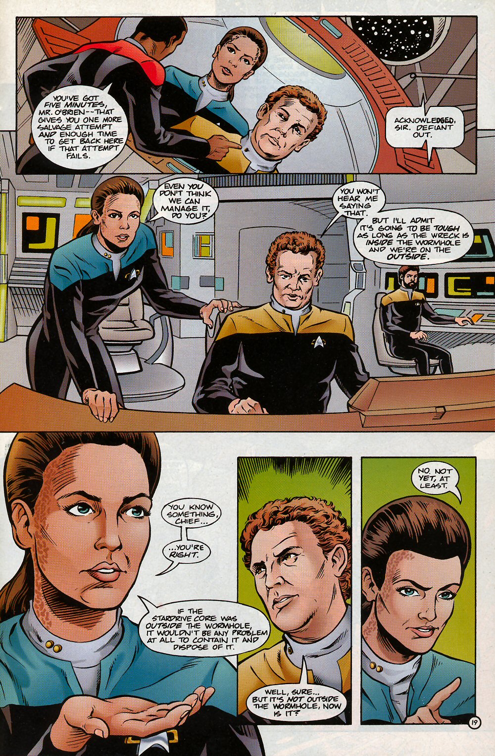 Read online Star Trek: Deep Space Nine (1993) comic -  Issue #20 - 24