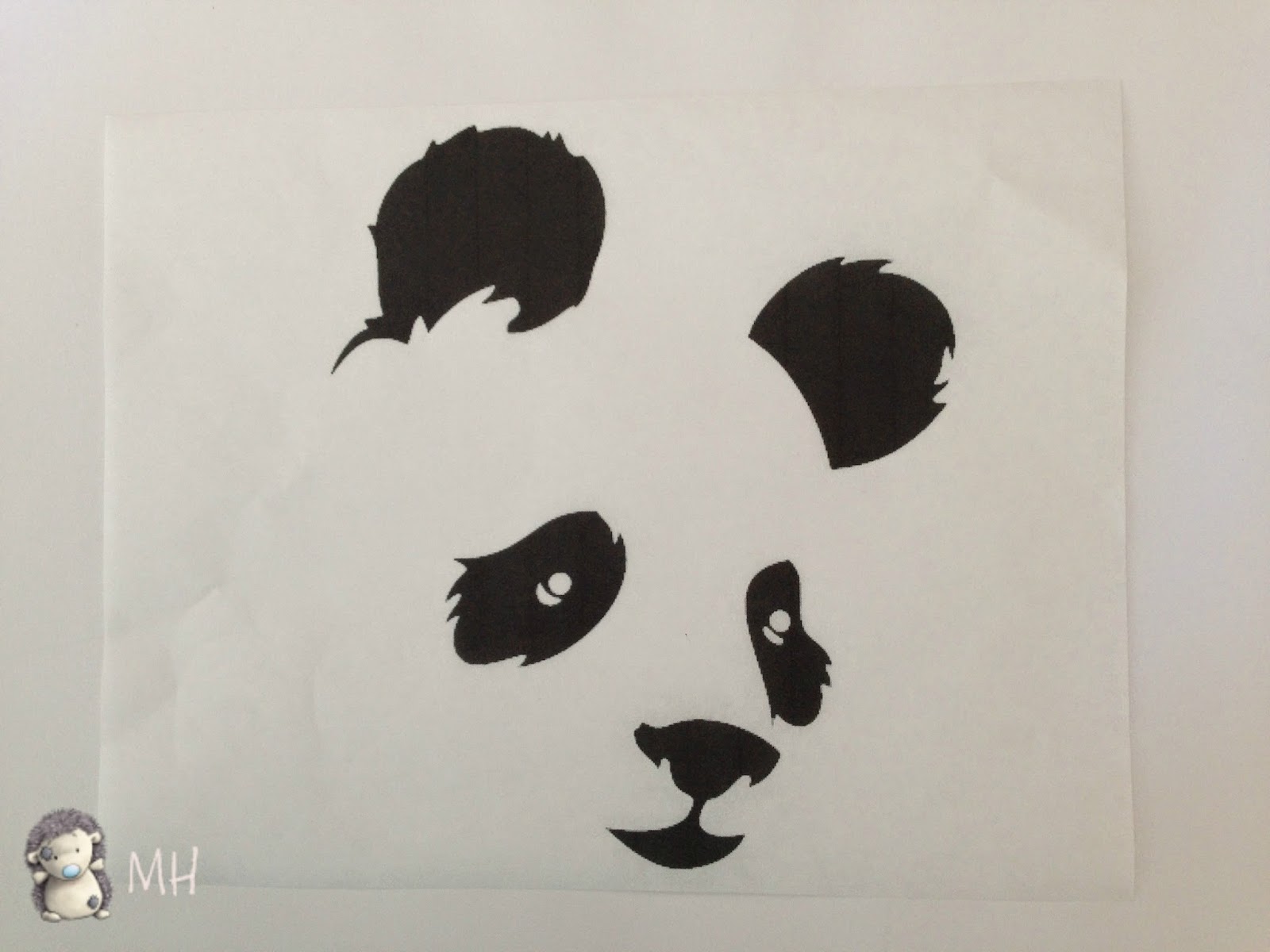 Papel freezer con panda