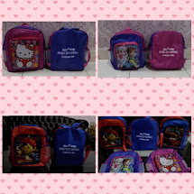 Souvenir Tas Ransel Anak TK + Sablon Tulisan