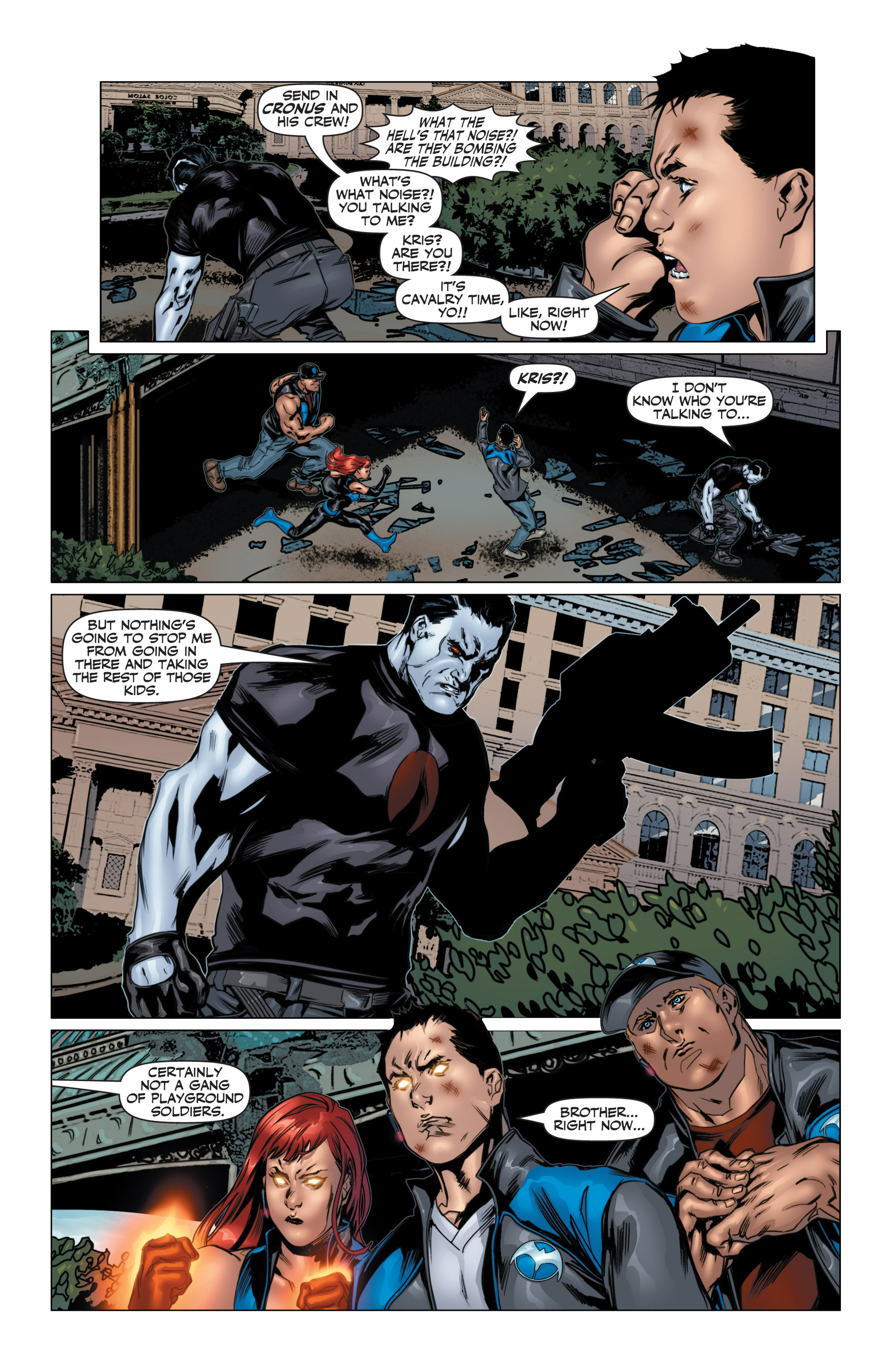 Read online Harbinger (2012) comic -  Issue #13 - 21