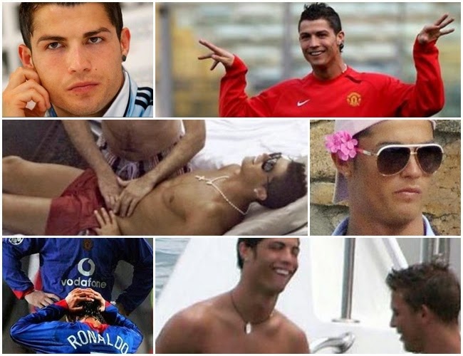 pose gay do Cristiano Ronaldo