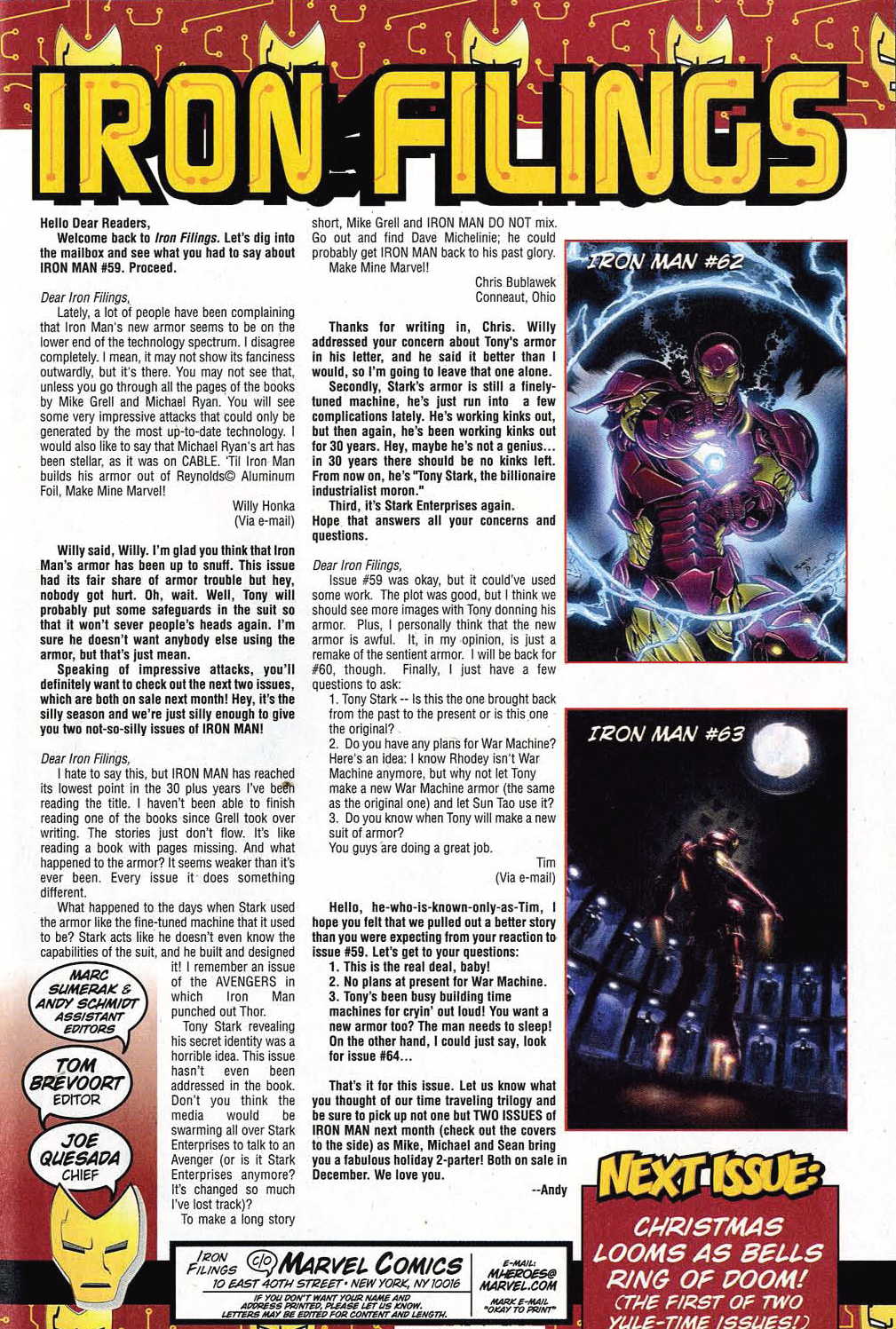 Read online Iron Man (1998) comic -  Issue #61 - 25