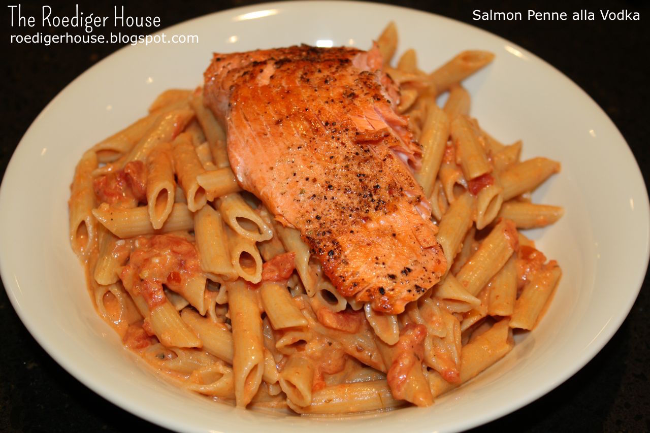 The Roediger House Meal No. 216 Salmon Penne alla Vodka