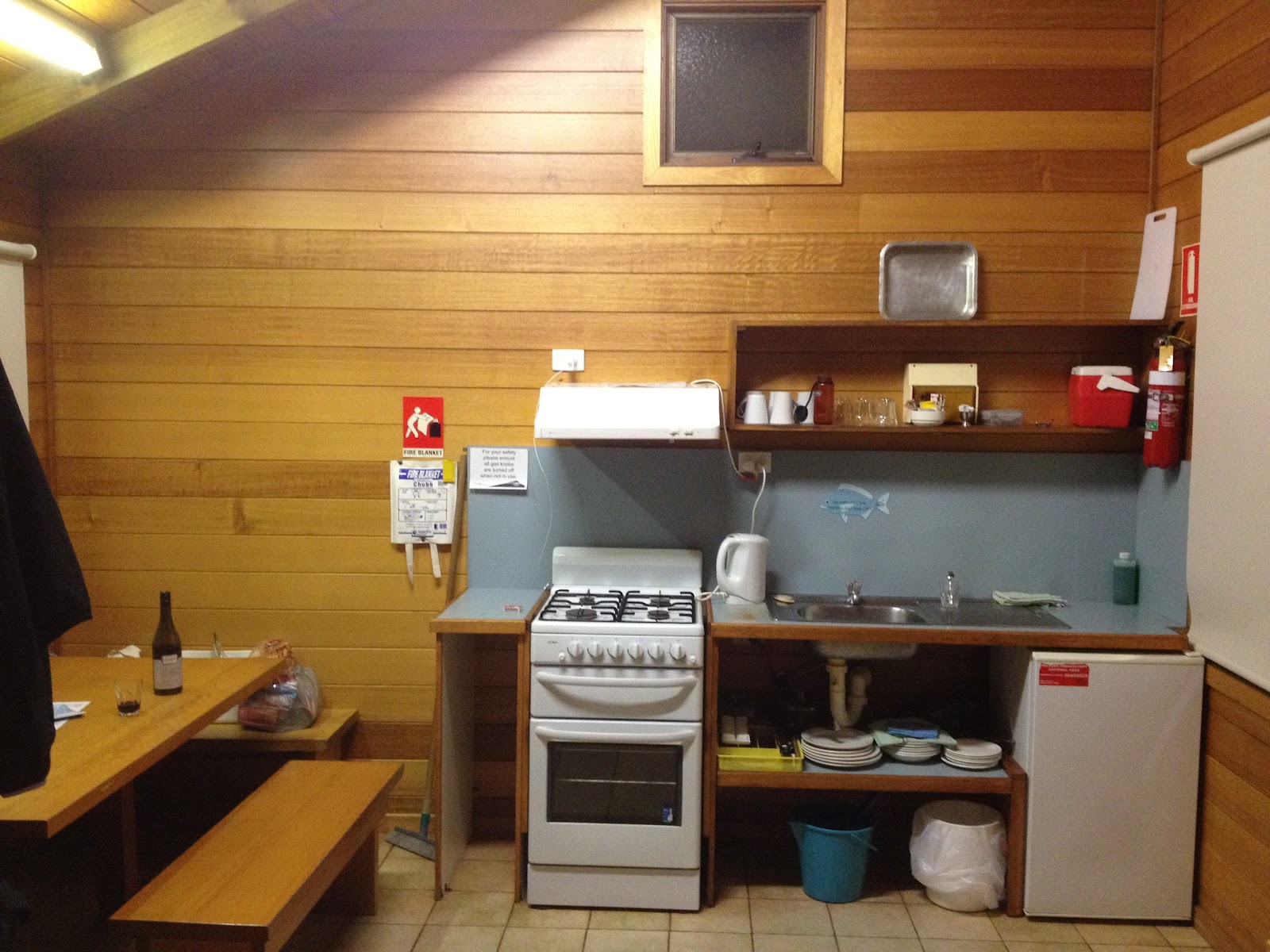 green camper Wilson's Promontory Tidal River